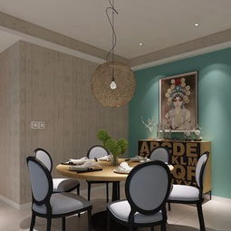 北歐家裝 cad施工圖 效果圖